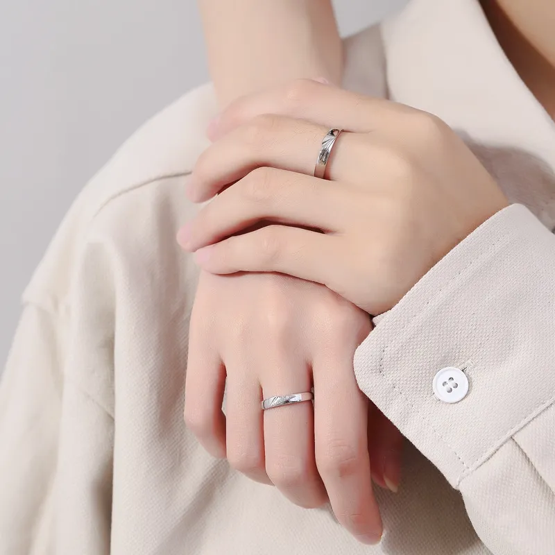 P&N S999 Fine Silver Rings Unisex-1