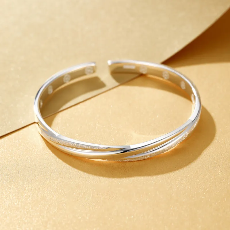 PRP S999 Fine Silver Bangles Unisex-2