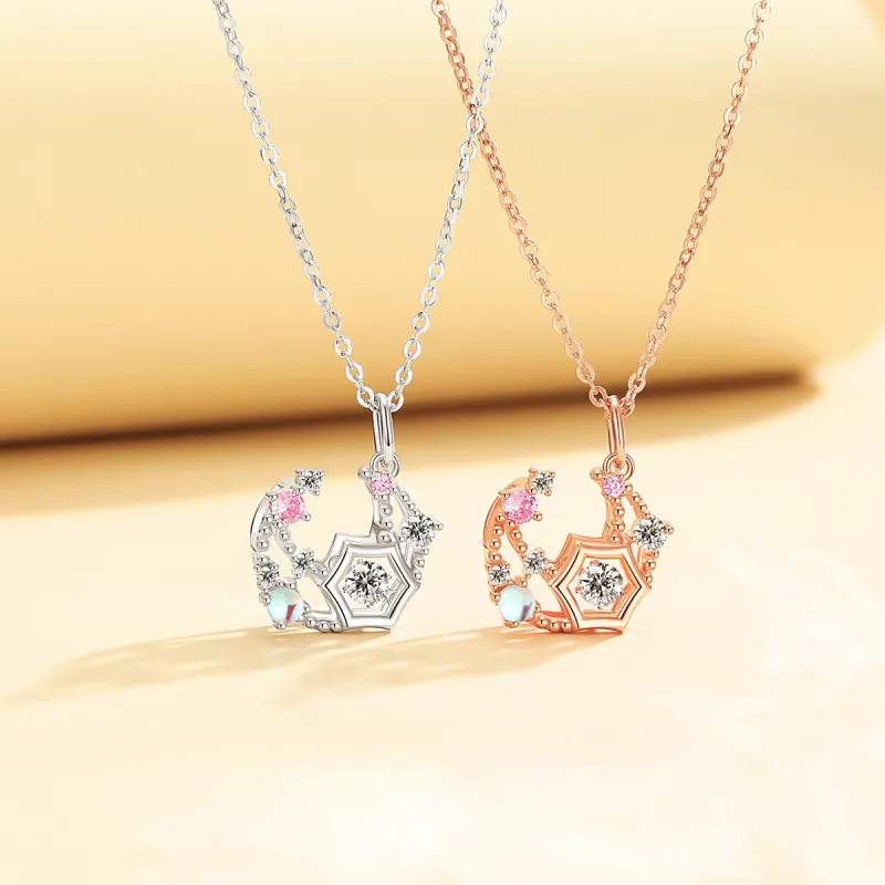 PRP S925 Silver Necklaces Women's-4
