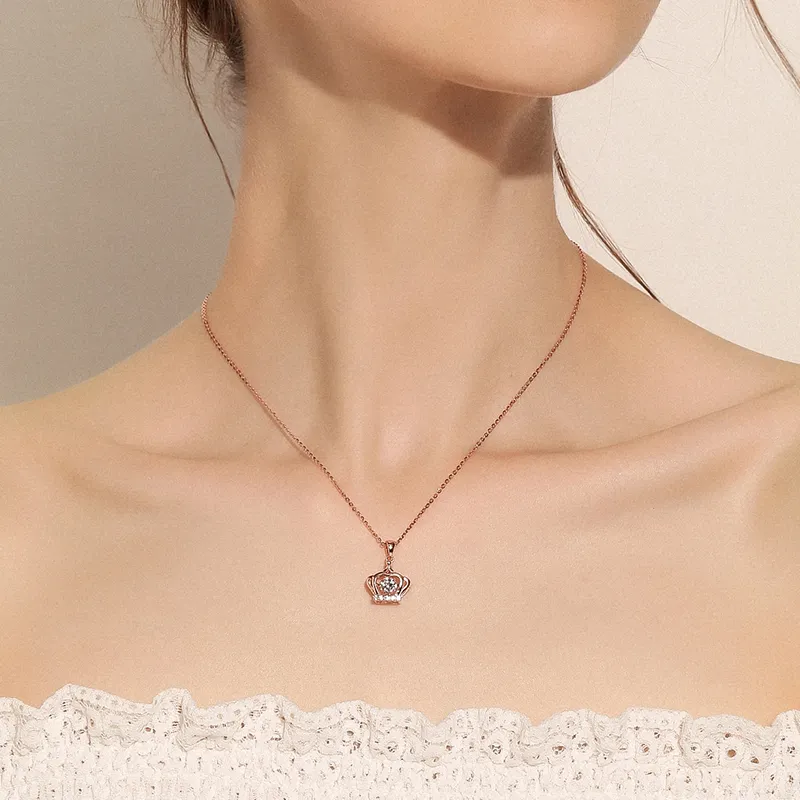 PRP S925 Silver Necklaces Women's-4