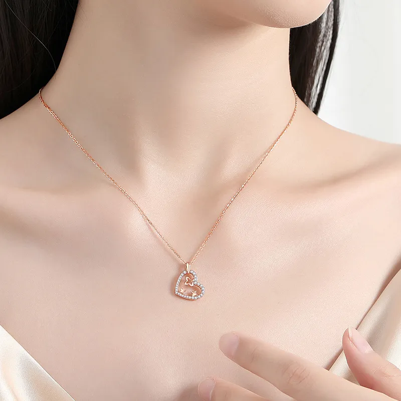 P&N S925 Silver Necklaces Women's-1