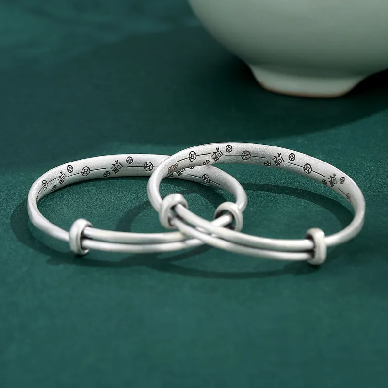 PRP S999 Fine Silver Sterling Silver Bracelets Kids'-2