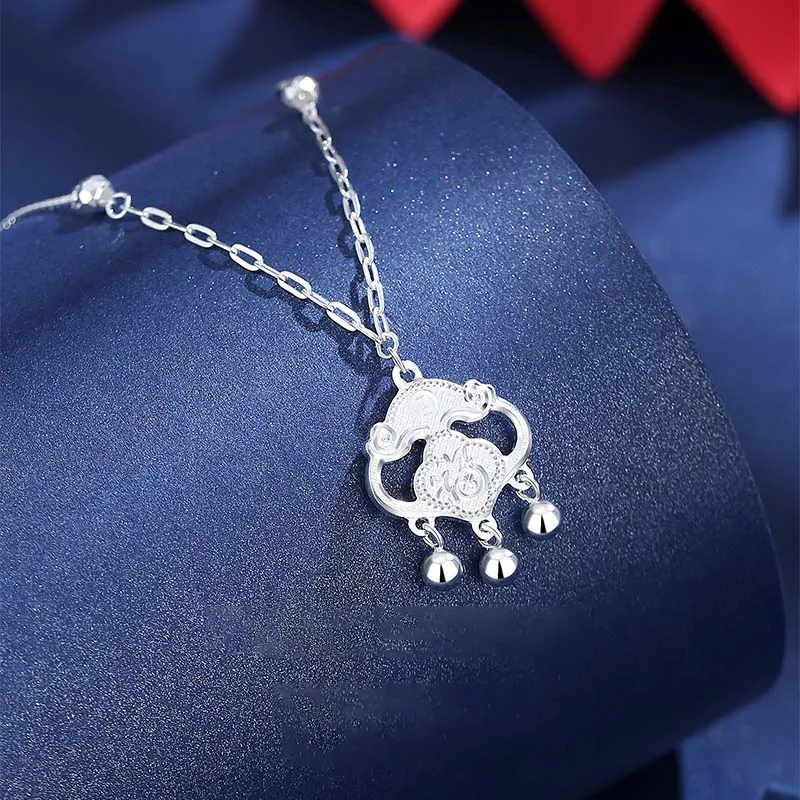 P&N S999 Fine Silver Necklaces Women's-3
