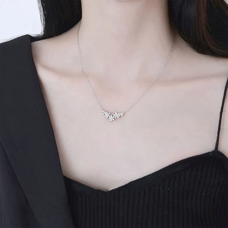 P&N S925 Silver Necklaces Women's-4