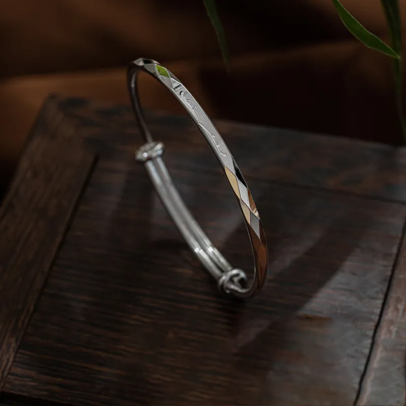 PRP S999 Fine Silver Bangles Women's-4