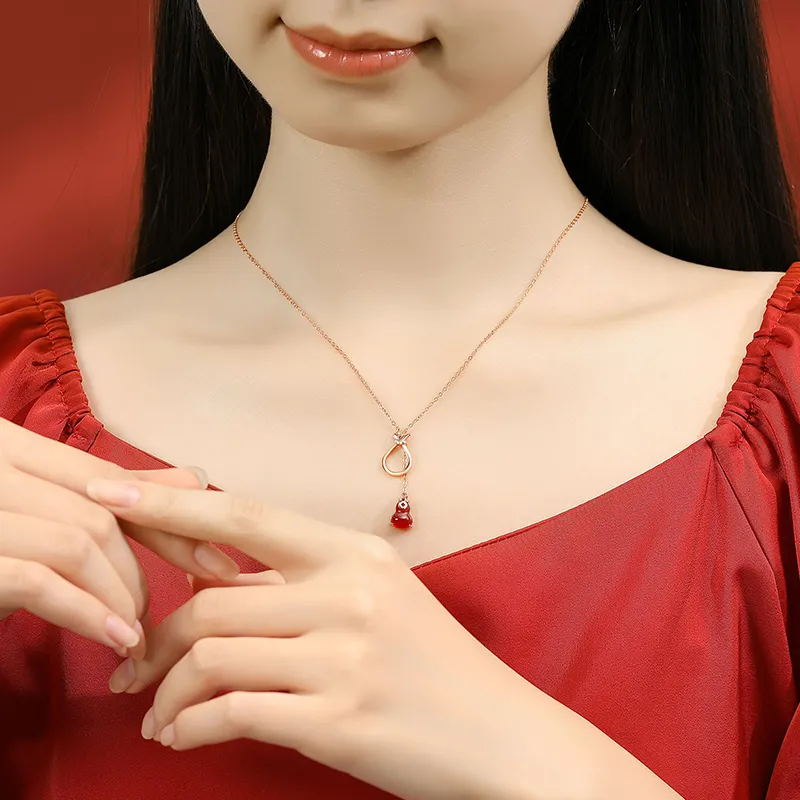 P&N Jade Necklaces Women's-3