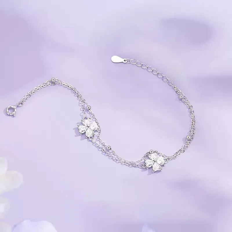 P&N S925 Silver Bracelets Women's-3