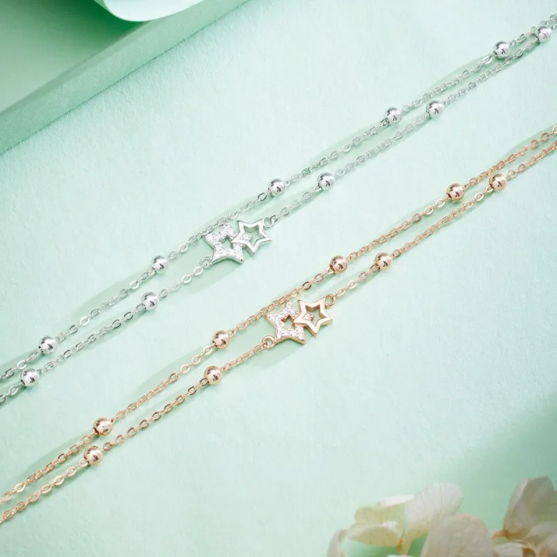 P&N S925 Silver Bracelets Women's-2
