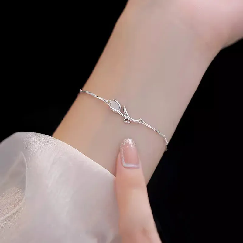 P&N S925 Silver Bracelets Women's-1