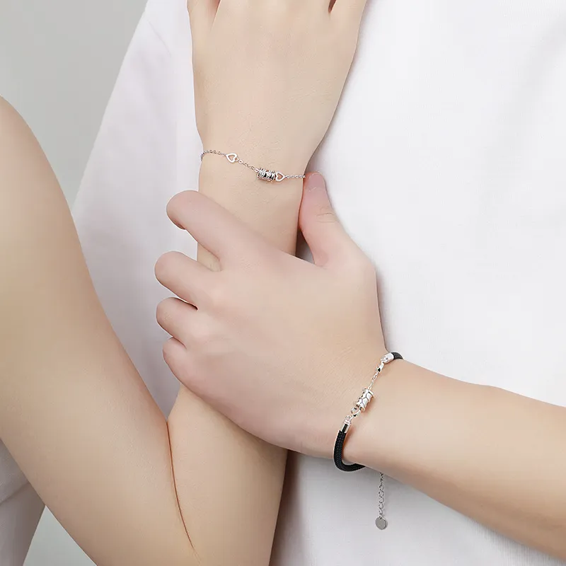 P&N S925 Silver Bracelets Unisex-3
