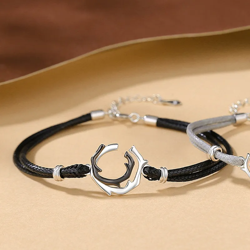 P&N S925 Silver Bracelets Unisex-3