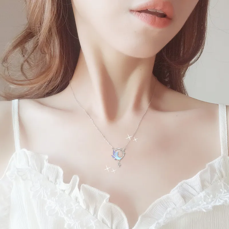 P&N S925 Silver Necklaces Women's-4