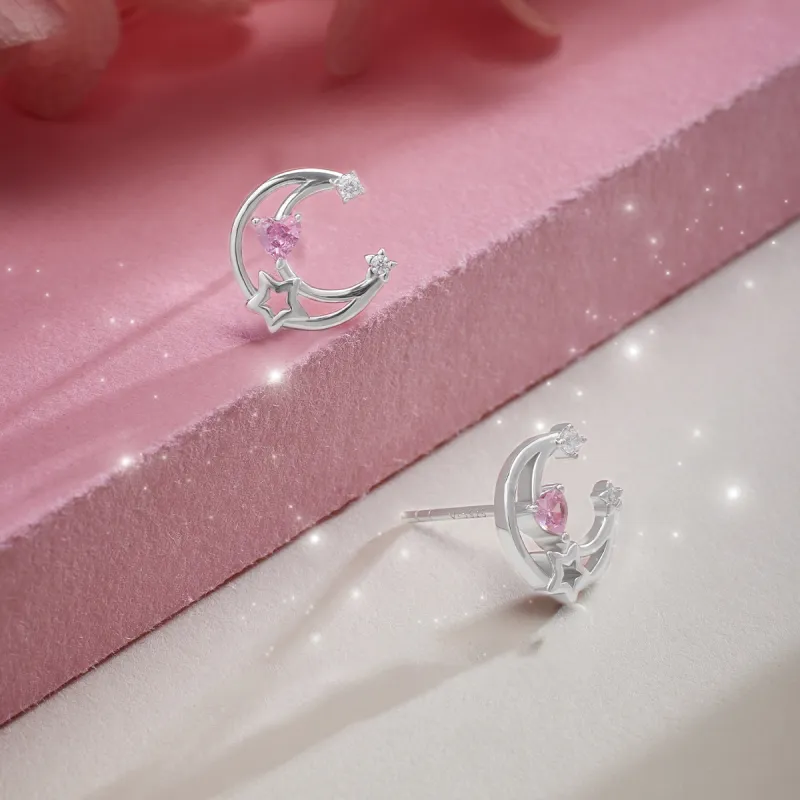 P&N Stud Earrings Women's-1