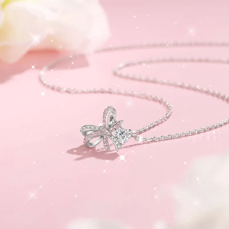 P&N S925 Silver Necklaces Women's-2