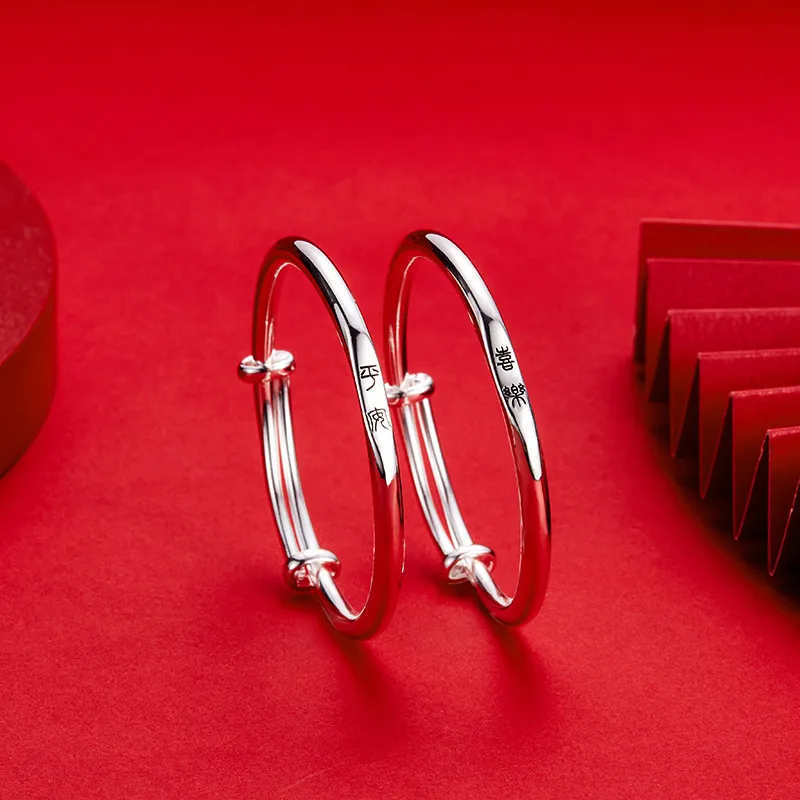 PRP 999 Fine Silver Sterling Silver Bracelets Kids'-4