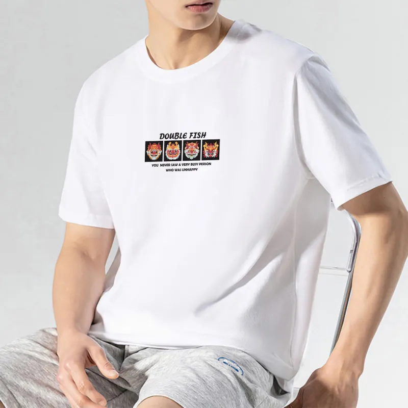 DOUBLE FISH T Shirts Unisex-5
