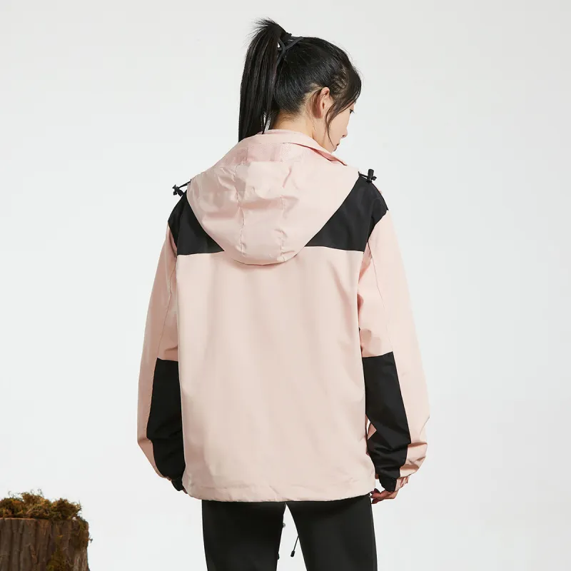DOUBLEFISH Waterproof And Windproof Windbreaker Jacket Unisex-19