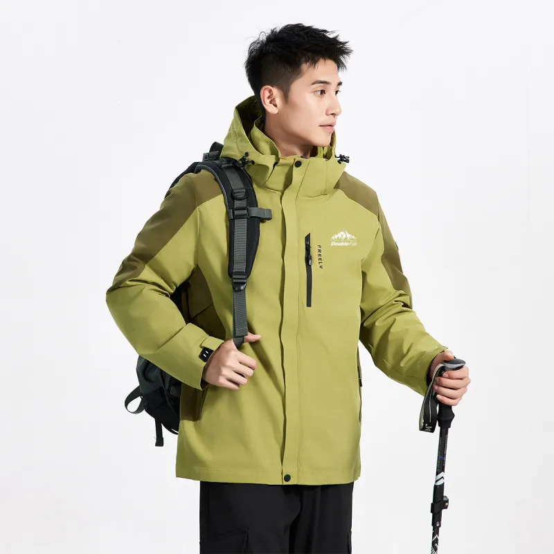 DOUBLEFISH Waterproof And Windproof Windbreaker Jacket Unisex-7