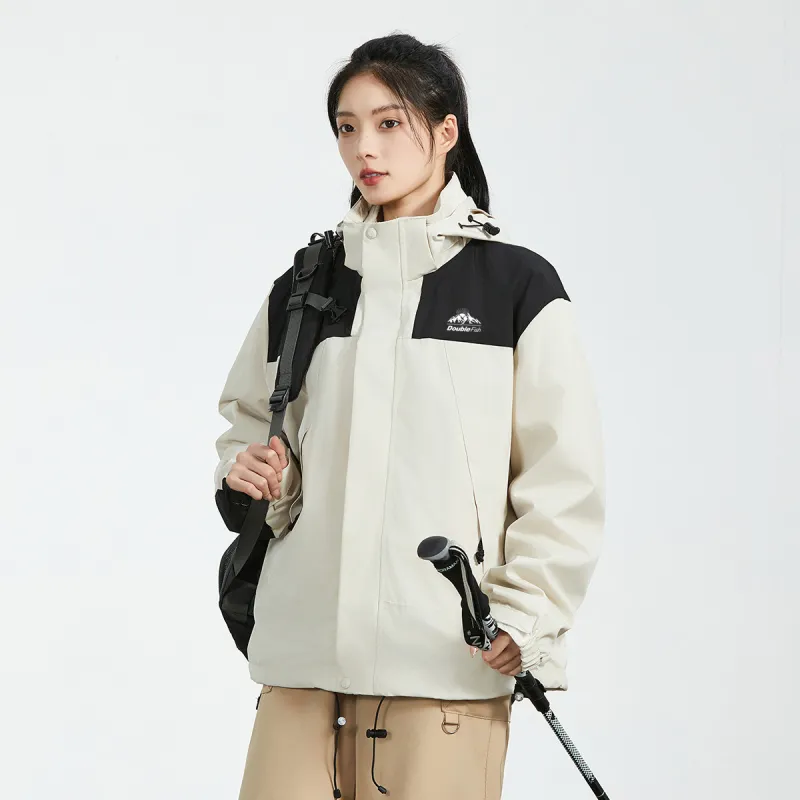 DOUBLEFISH Waterproof And Windproof Windbreaker Jacket Unisex-22