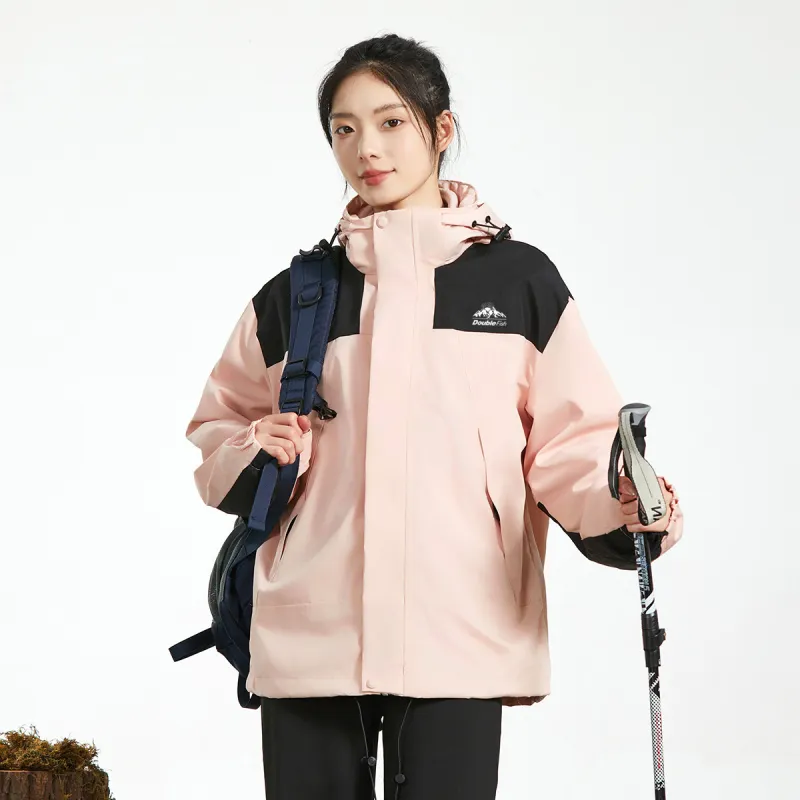 DOUBLEFISH Waterproof And Windproof Windbreaker Jacket Unisex-17