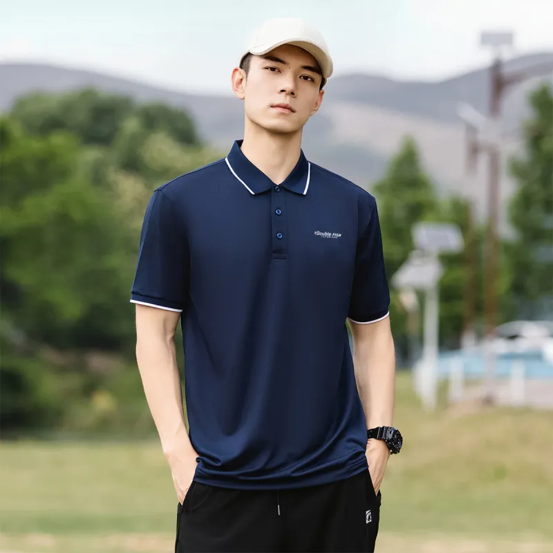 DOUBLE FISH Polo Shirts Unisex-7