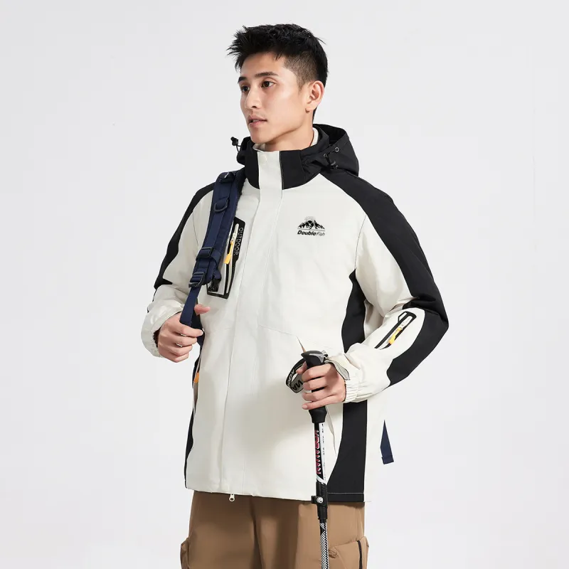 DOUBLEFISH Waterproof And Windproof Windbreaker Jacket Unisex-13