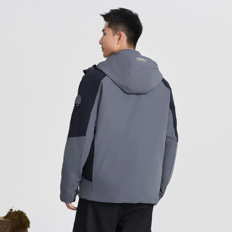 DOUBLEFISH Waterproof And Windproof Windbreaker Jacket Unisex-17