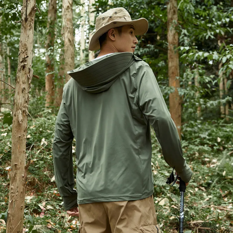 DOUBLEFISH Breathable Quick Dry Sun Protection Clothing Unisex-5