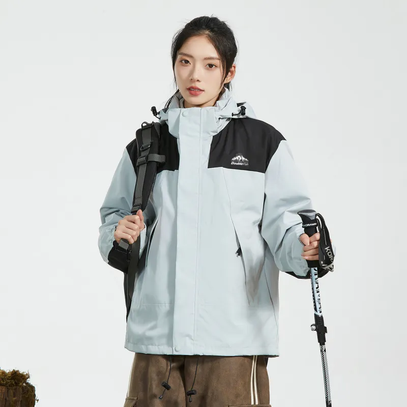 DOUBLEFISH Waterproof And Windproof Windbreaker Jacket Unisex-2