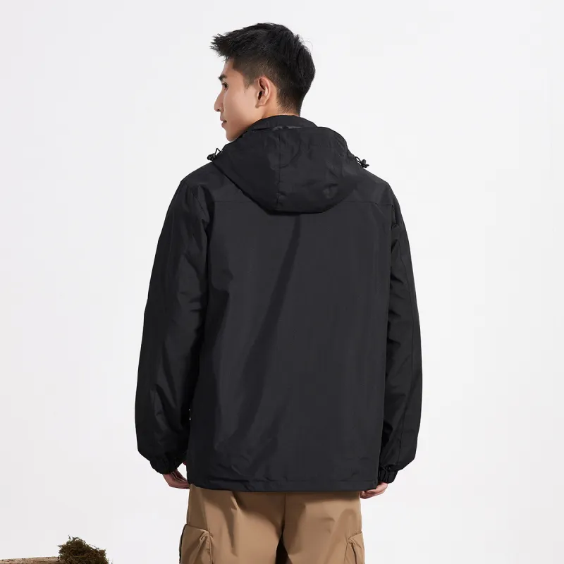 DOUBLEFISH Waterproof And Windproof Windbreaker Jacket Unisex-2