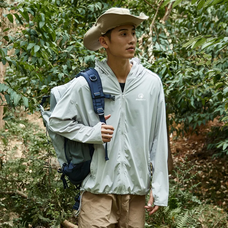 DOUBLEFISH Breathable Quick Dry Sun Protection Clothing Unisex-22