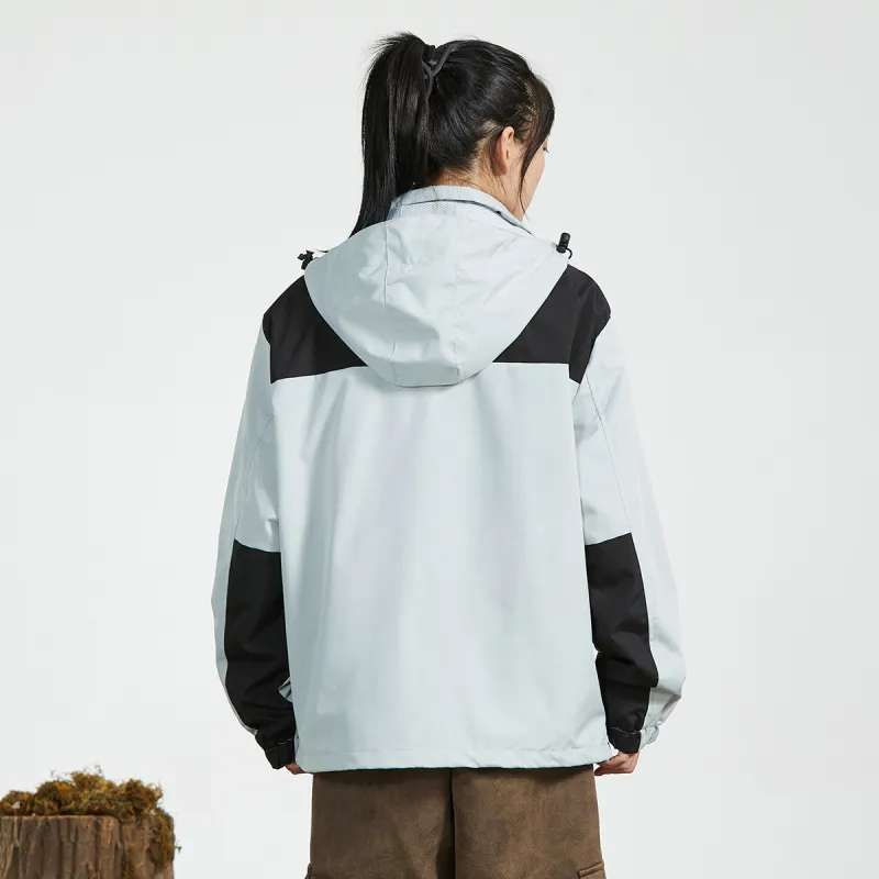 DOUBLEFISH Waterproof And Windproof Windbreaker Jacket Unisex-3