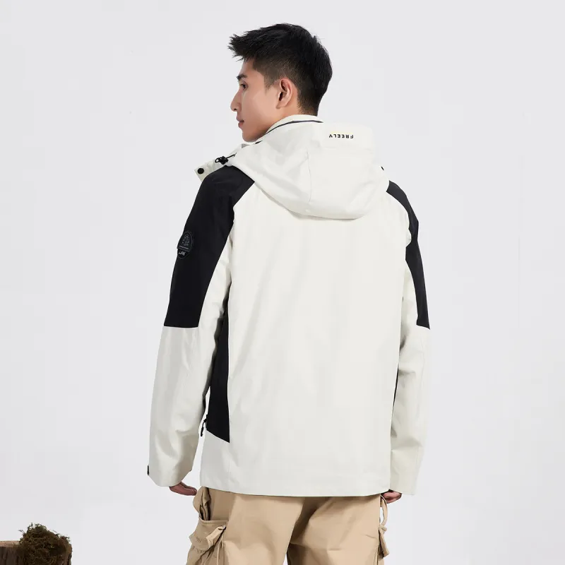 DOUBLEFISH Waterproof And Windproof Windbreaker Jacket Unisex-2