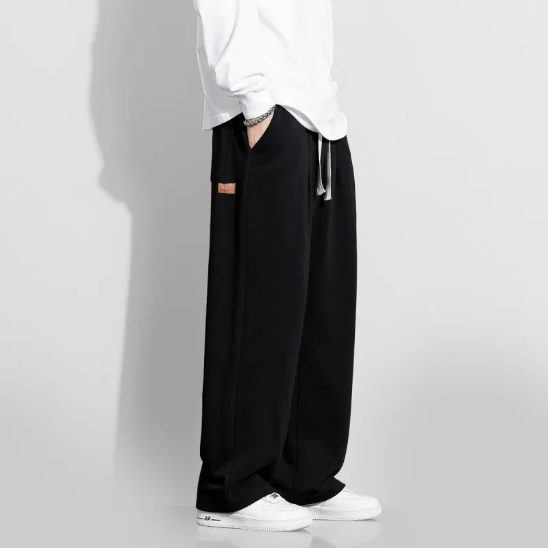DOUBLEFISH Sports Pants Unisex Black-7