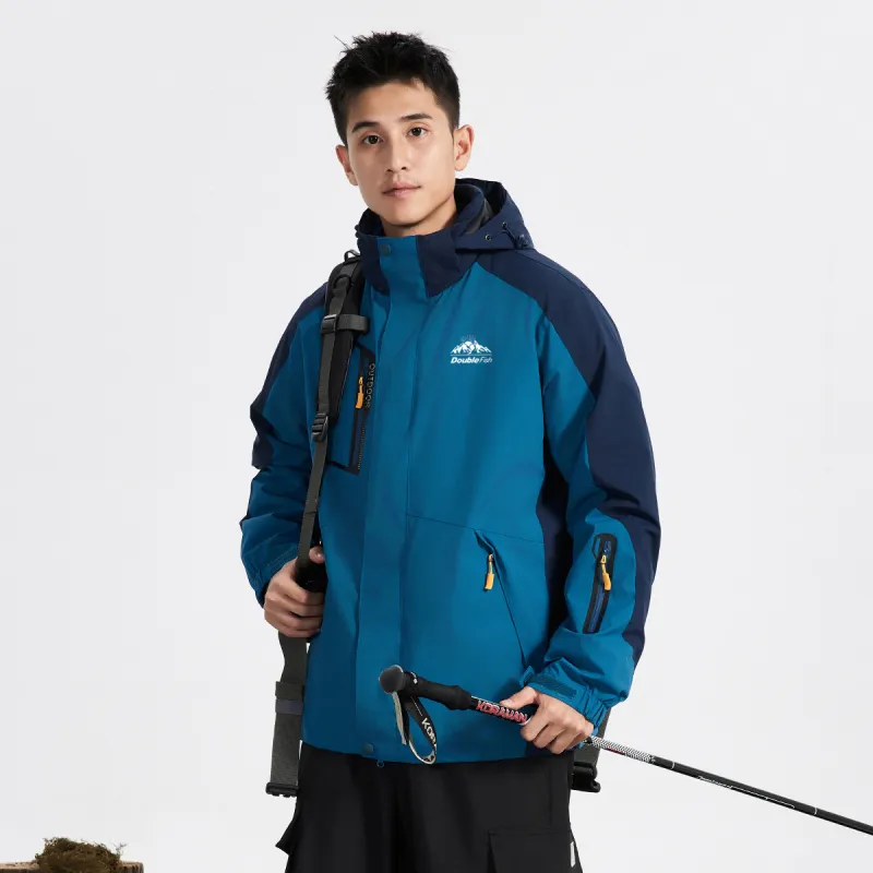 DOUBLEFISH Waterproof And Windproof Windbreaker Jacket Unisex-10