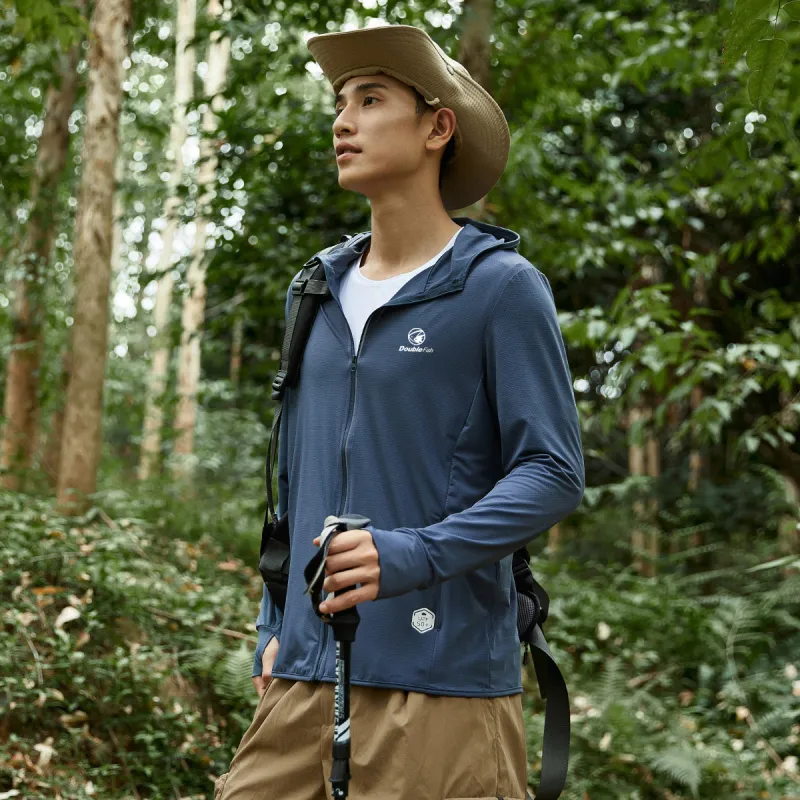 DOUBLEFISH Breathable Quick Dry Sun Protection Clothing Unisex-9