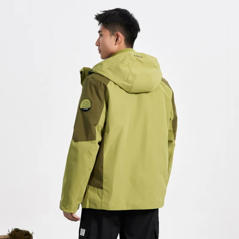 DOUBLEFISH Waterproof And Windproof Windbreaker Jacket Unisex-8