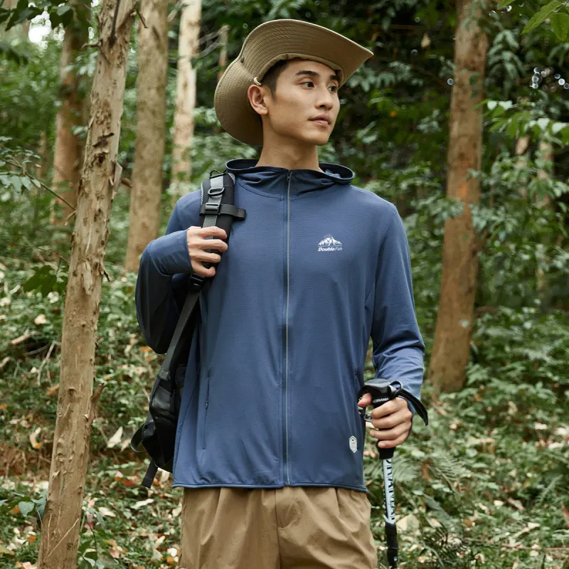 DOUBLEFISH Breathable Quick Dry UV Protection Sun Protection Clothing Unisex-9