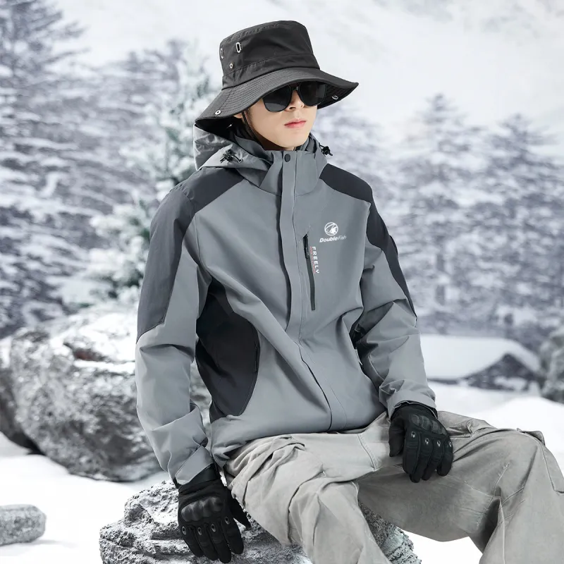 DOUBLEFISH Waterproof And Windproof Windbreaker Jacket Unisex-9