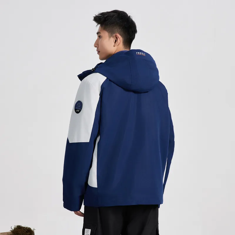 DOUBLEFISH Waterproof And Windproof Windbreaker Jacket Unisex-5