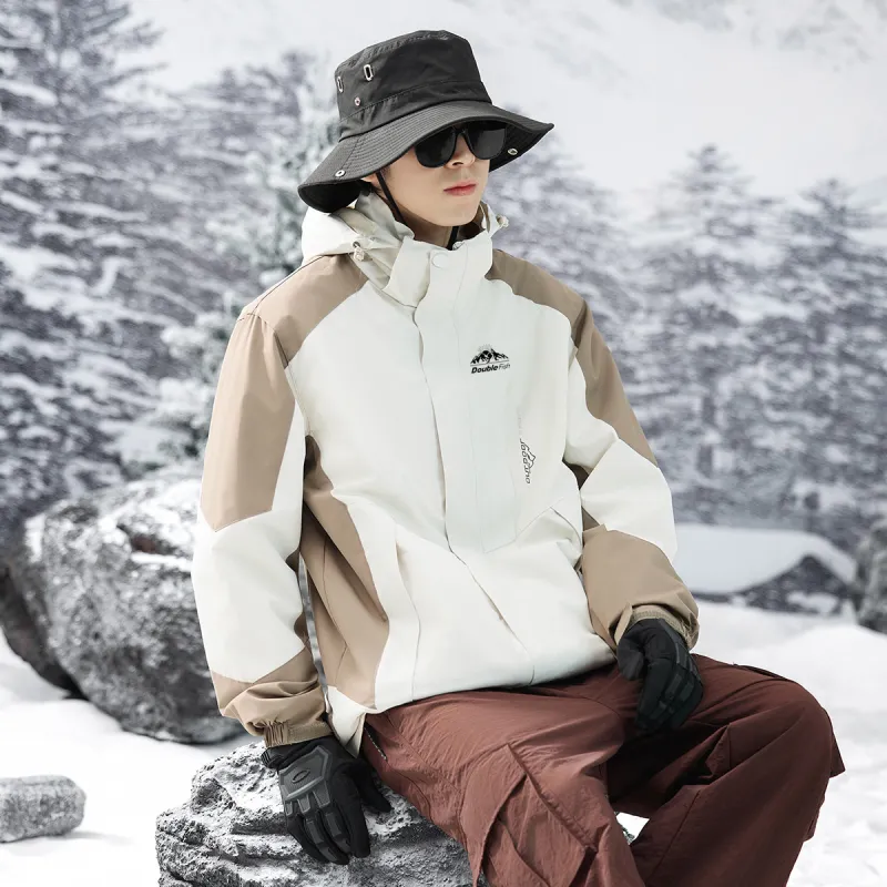 DOUBLEFISH Waterproof And Windproof Windbreaker Jacket Unisex-7