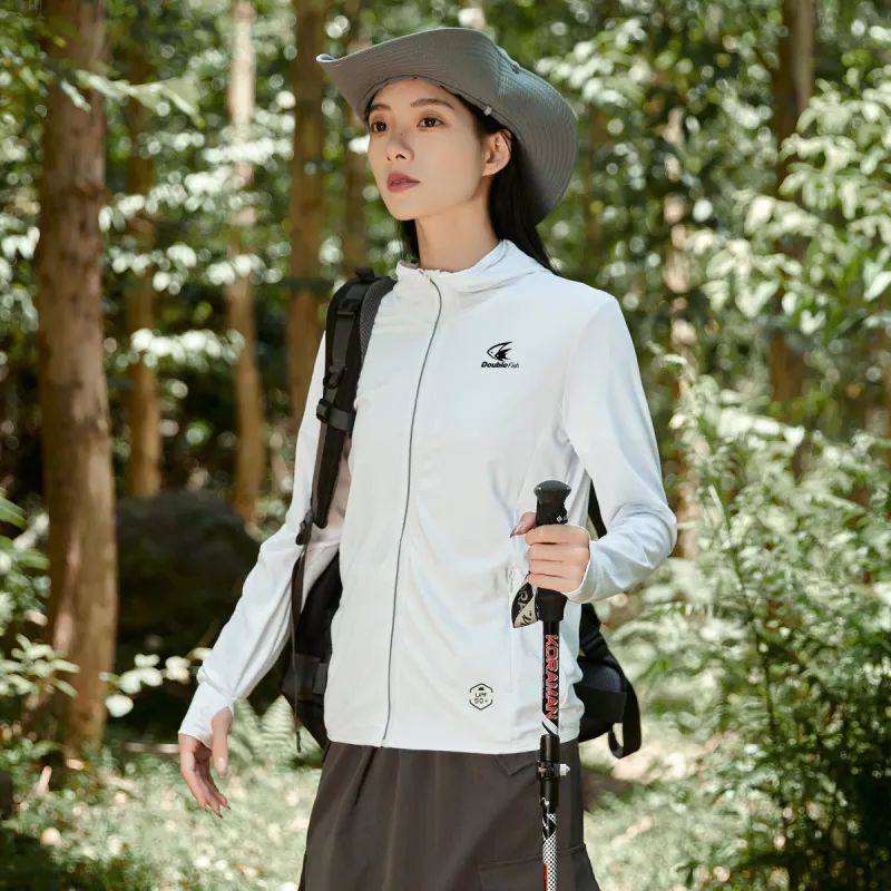 DOUBLEFISH Breathable Quick Dry Cooling Sun Protection Clothing Unisex-10