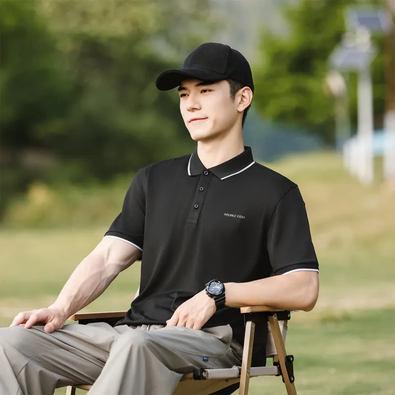 DOUBLE FISH Polo Shirts Unisex-2