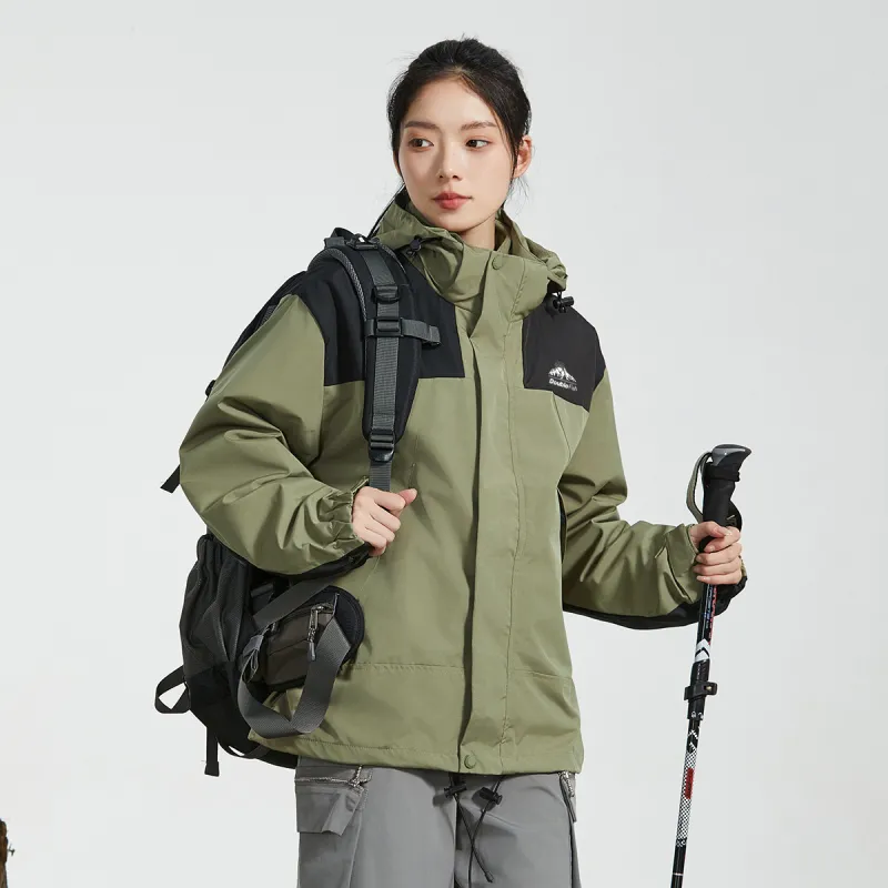 DOUBLEFISH Waterproof And Windproof Windbreaker Jacket Unisex-14