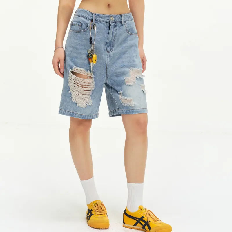 ER Denim Shorts Unisex-3