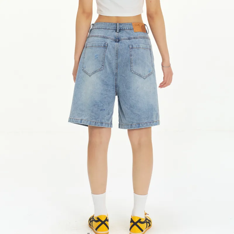 ER Denim Shorts Unisex-4