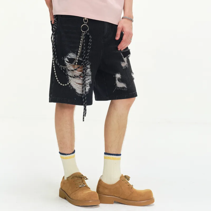 ER Denim Shorts Unisex-8