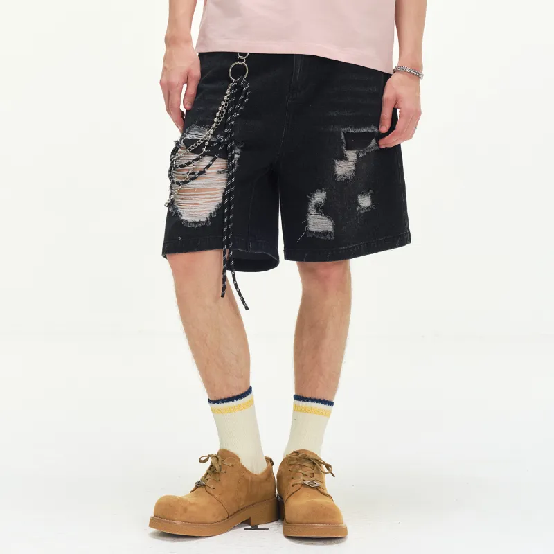 ER Denim Shorts Unisex-7