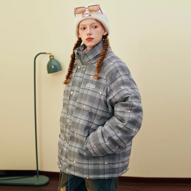ER Down Jackets Unisex Gray-2