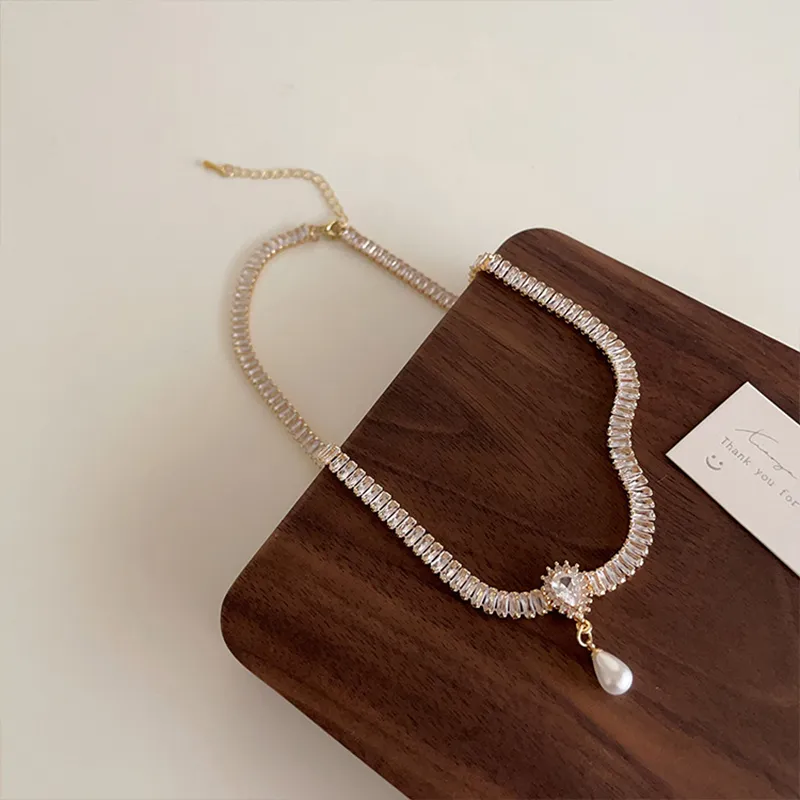 TUTAE Alloy Necklaces Women's Gold-1